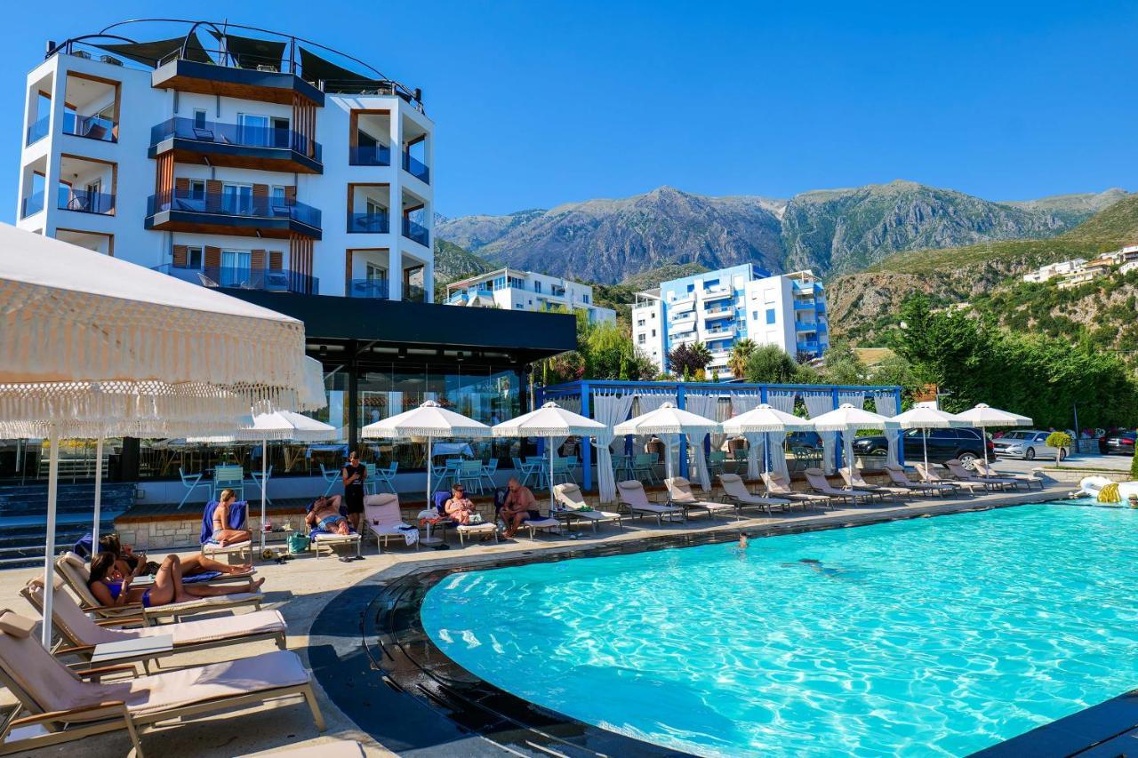 Blue Boutique Hotel Dhermi Ngoại thất bức ảnh