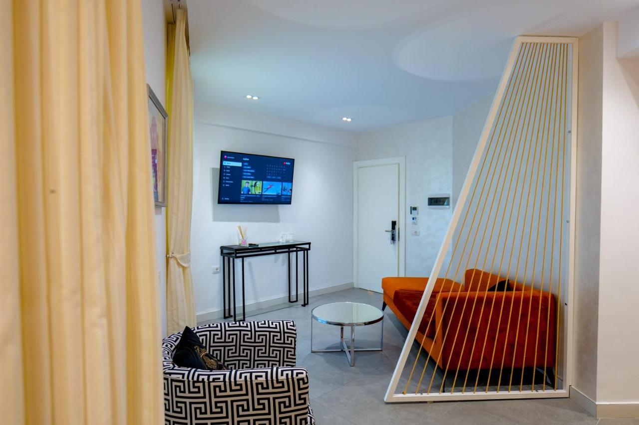 Blue Boutique Hotel Dhermi Ngoại thất bức ảnh